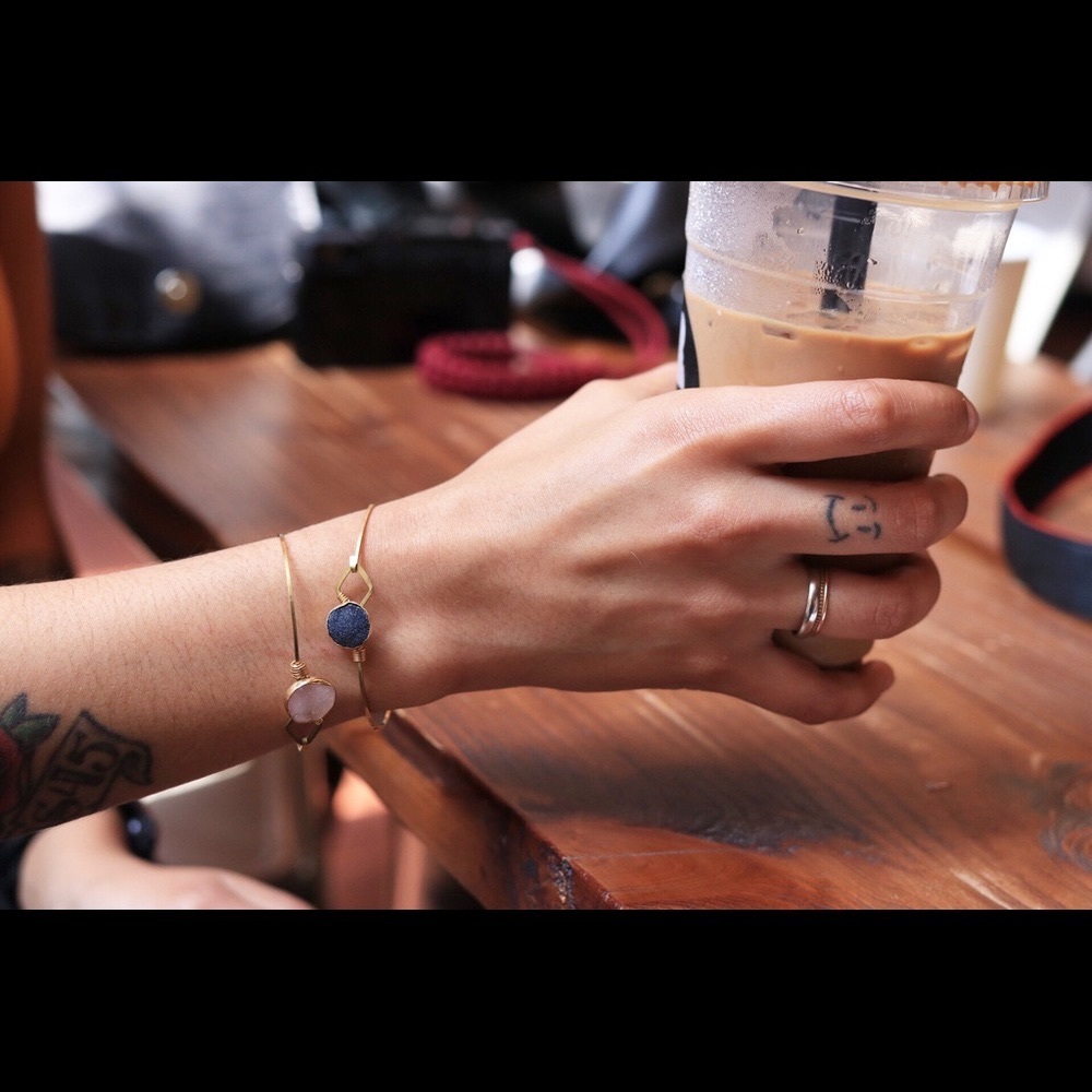 New Larrisa Loden Druzy bracelet